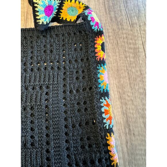Boho Purse Crochet Multicolor Purse Crossbody Bag NEW FAST SHIP Travel Bag - Picture 5 of 5